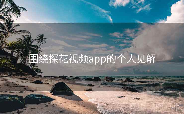 围绕探花视频app的个人见解