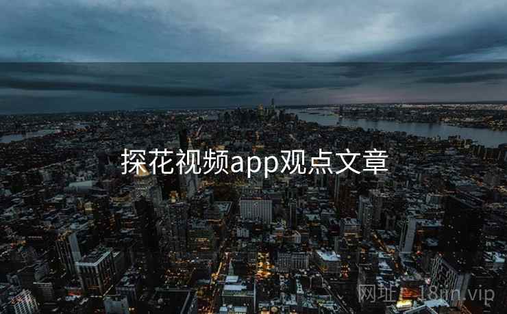 探花视频app观点文章